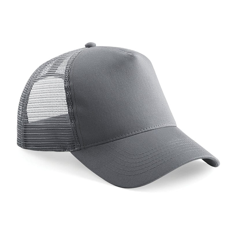 Beechfield Snapback Trucker Graphite Grey / Graphite Grey