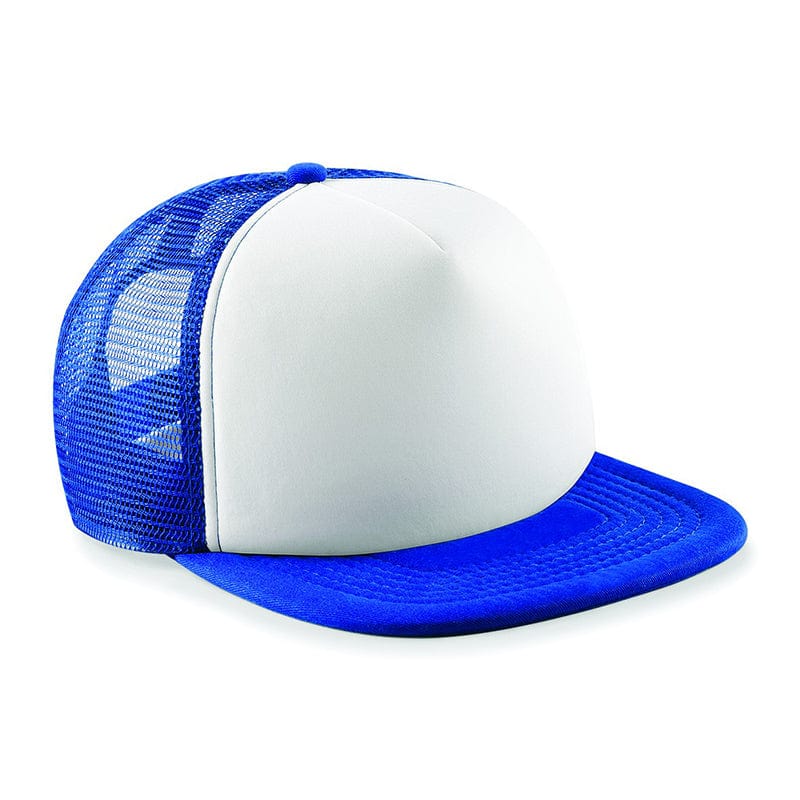 Beechfield Vintage Snapback Trucker Bright Royal / White