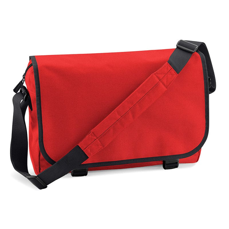 BagBase BG21 Messenger Bag Bright Red
