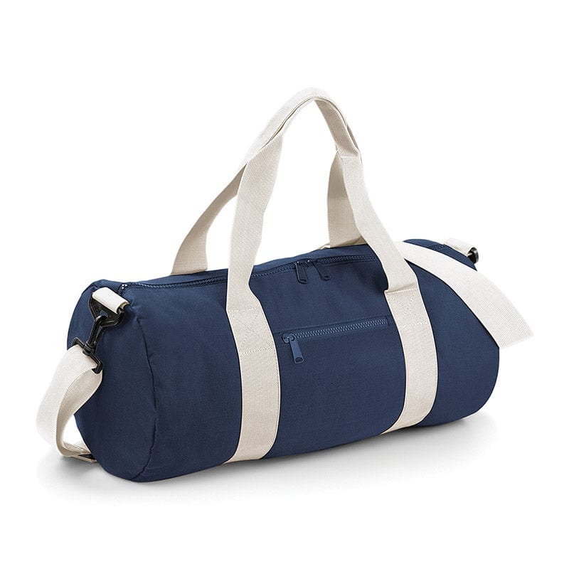 BagBase BG140 Original Barrel Bag French Navy / Off White