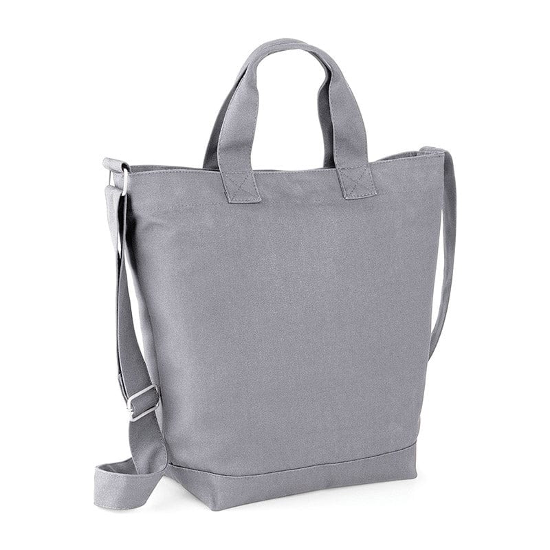 BagBase BG673 Canvas Day Bag Light Grey