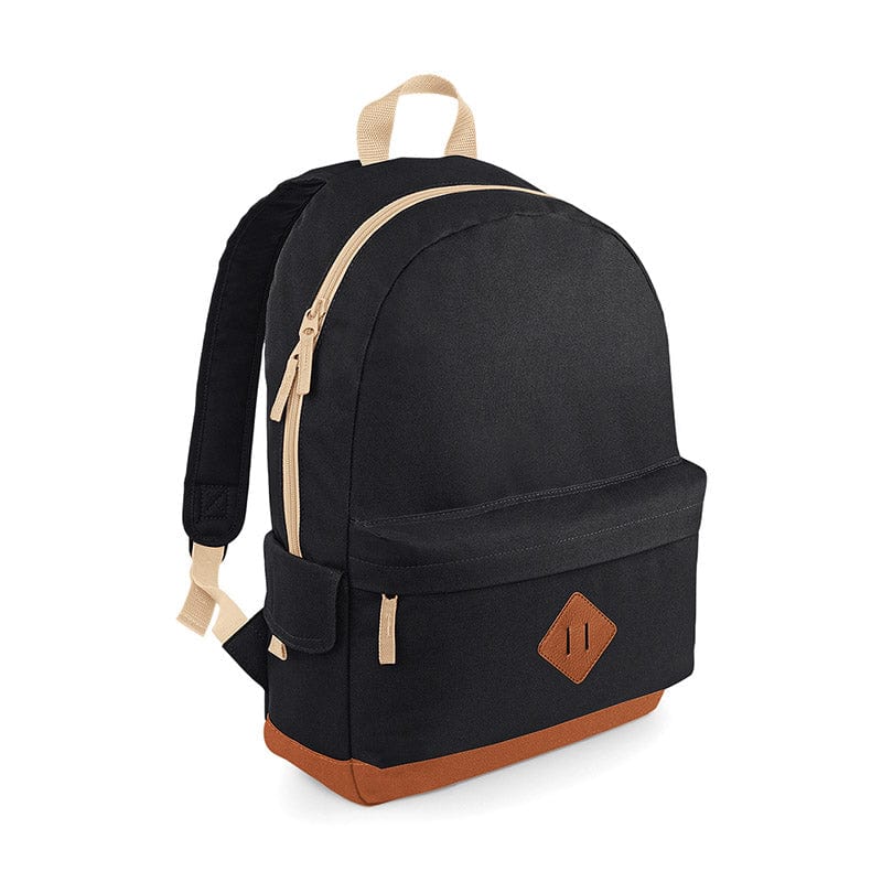 BagBase BG825 Heritage Backpack Black