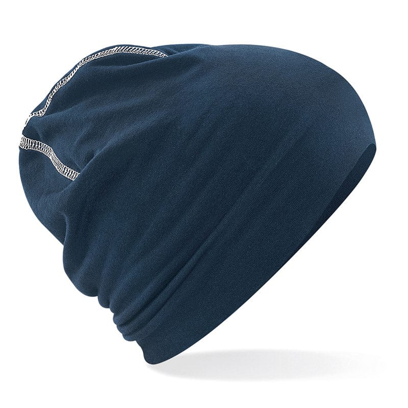 Beechfield B366 Hemesdal Cotton Beanie French Navy