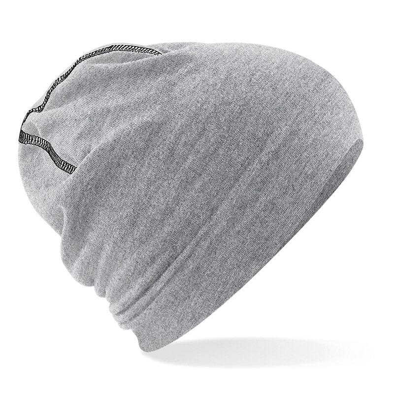 Beechfield B366 Hemesdal Cotton Beanie Grey