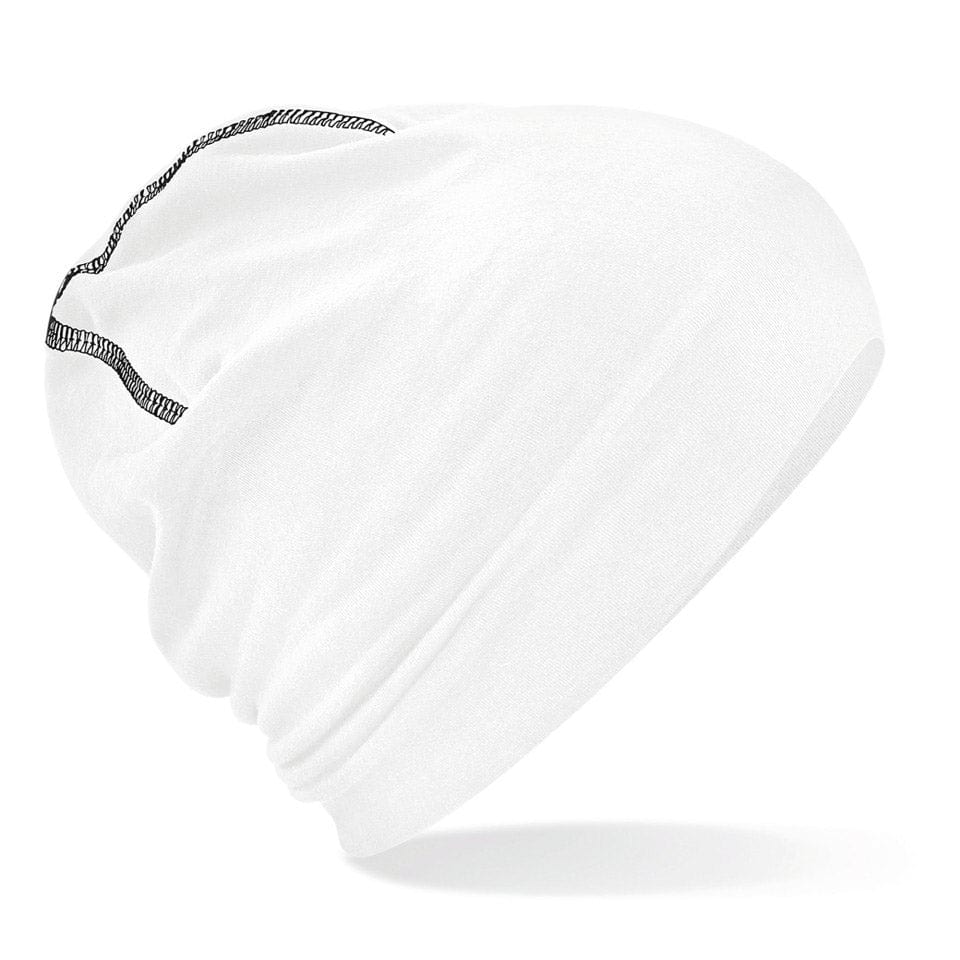Beechfield B366 Hemesdal Cotton Beanie White