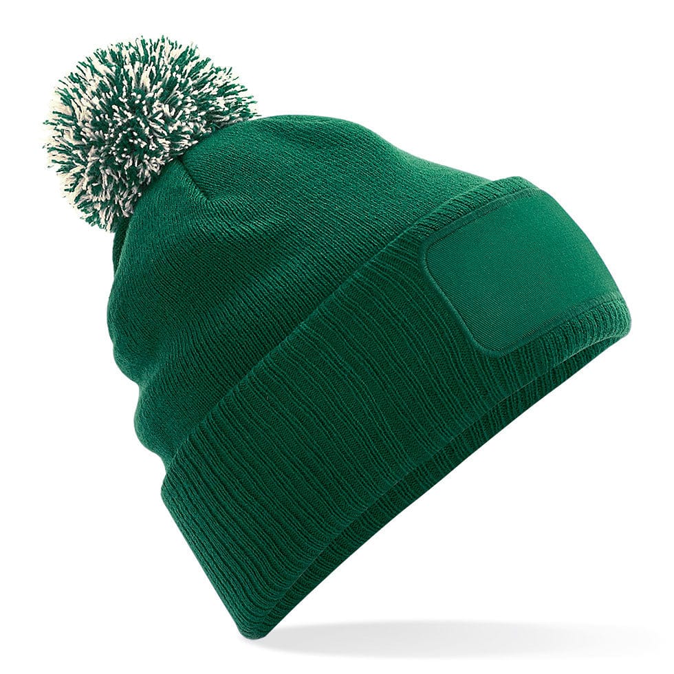 Beechfield Snowstar Beanie Hat Green B443