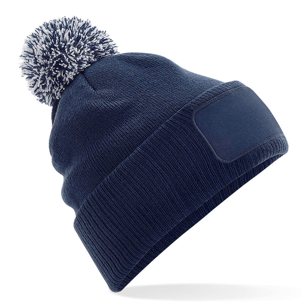 Beechfield Snowstar Beanie Hat Navy B443