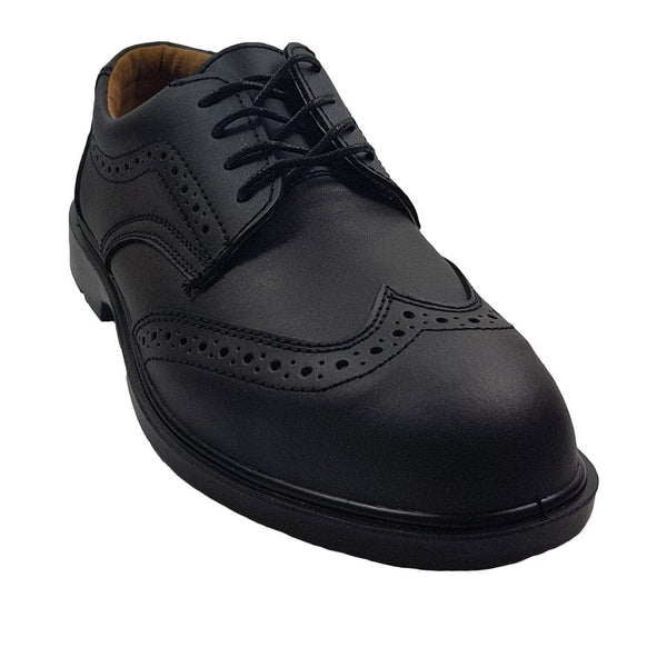 Mens brogue store safety shoes
