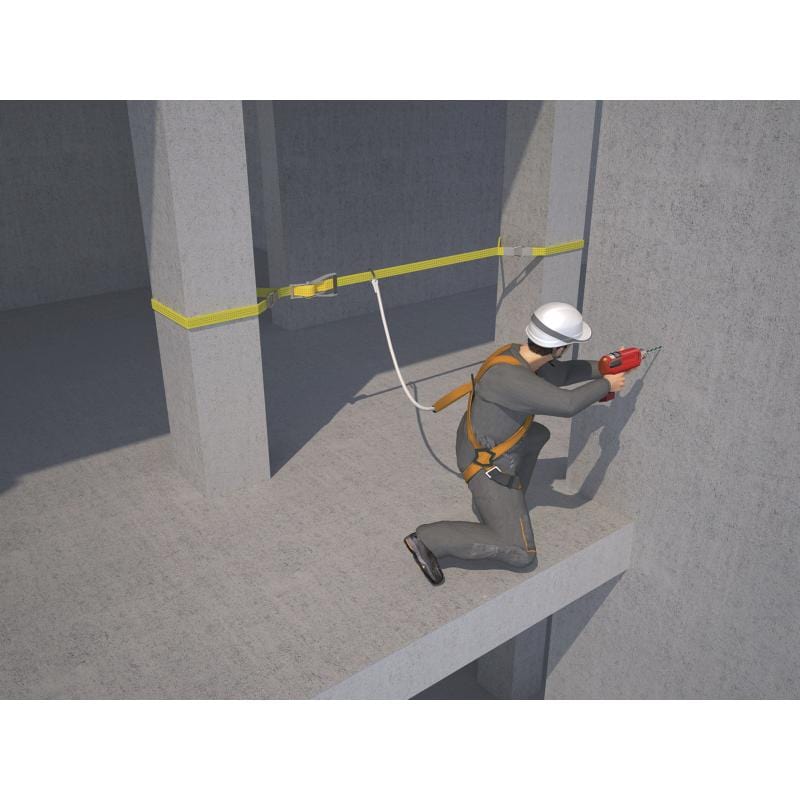 Height Restraint Harness Safety Kit Fall Arrest Lanyard (ELARA160V2) Delta Plus