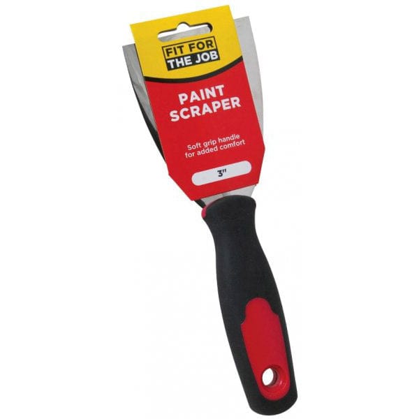 FFJ 3" Paint Scraper Comfort Grip 