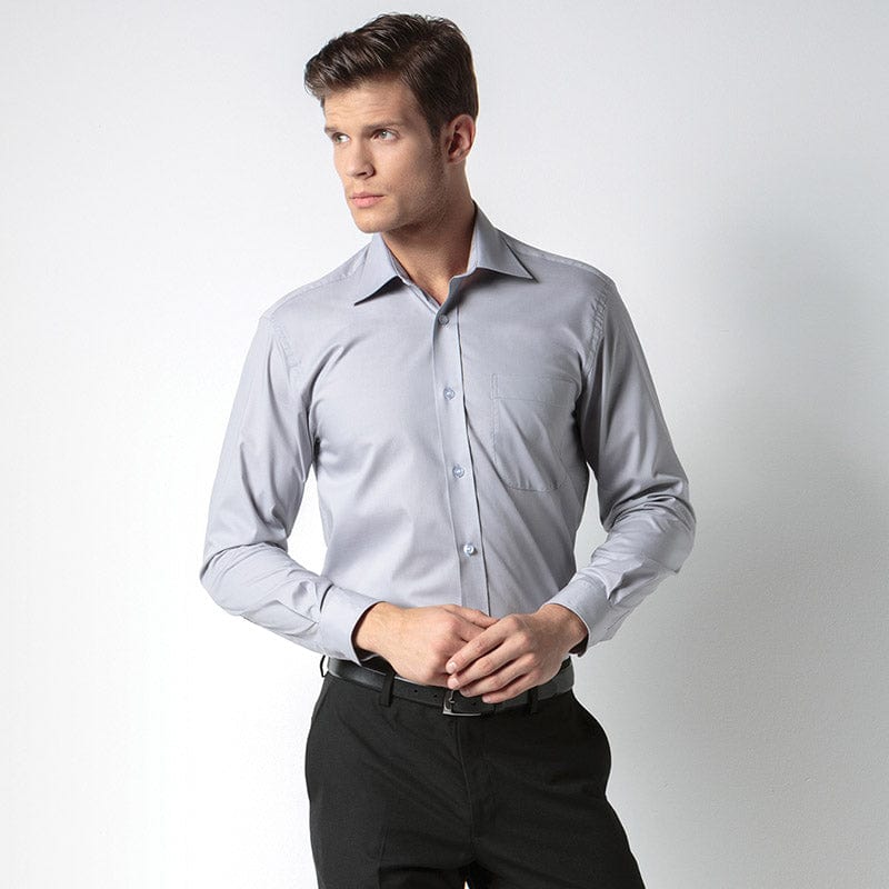 Kustom Kit KK104 Men's Long Sleeve Business Shirt 