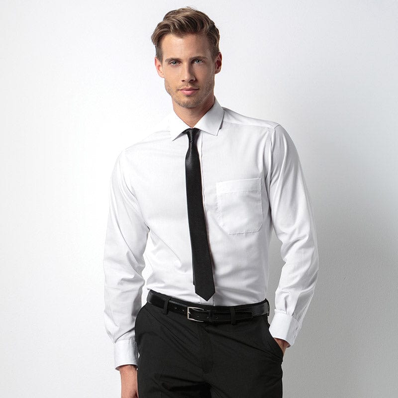 Kustom Kit KK116 Men's Premium Non-Iron Long Sleeve Shirt 