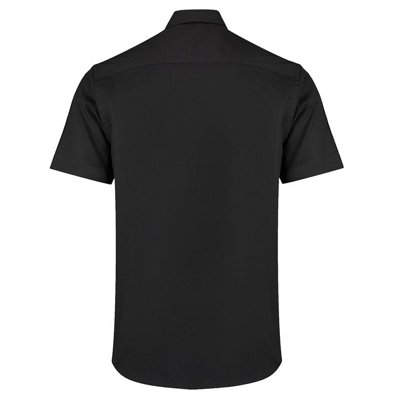 Kustom Kit KK187 Men's Short Sleeve Tailored Fit Premium Oxford Shirt 