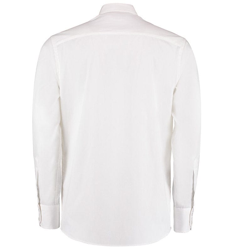 Kustom Kit KK188 Men's Long Sleeve Tailored Fit Premium Oxford Shirt 