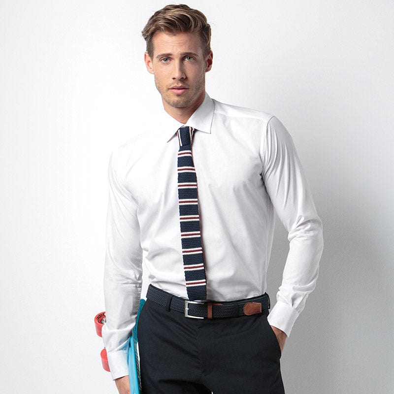 Kustom Kit KK192 Men's Slim Fit Long Sleeve Business Shirt 