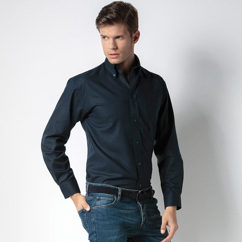 Kustom Kit KK351 Men's Workwear Long Sleeve Oxford Shirt 