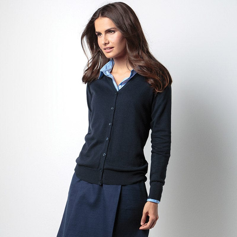 Kustom Kit KK354 Ladies' Arundel Long Sleeve V-Neck Cardigan 