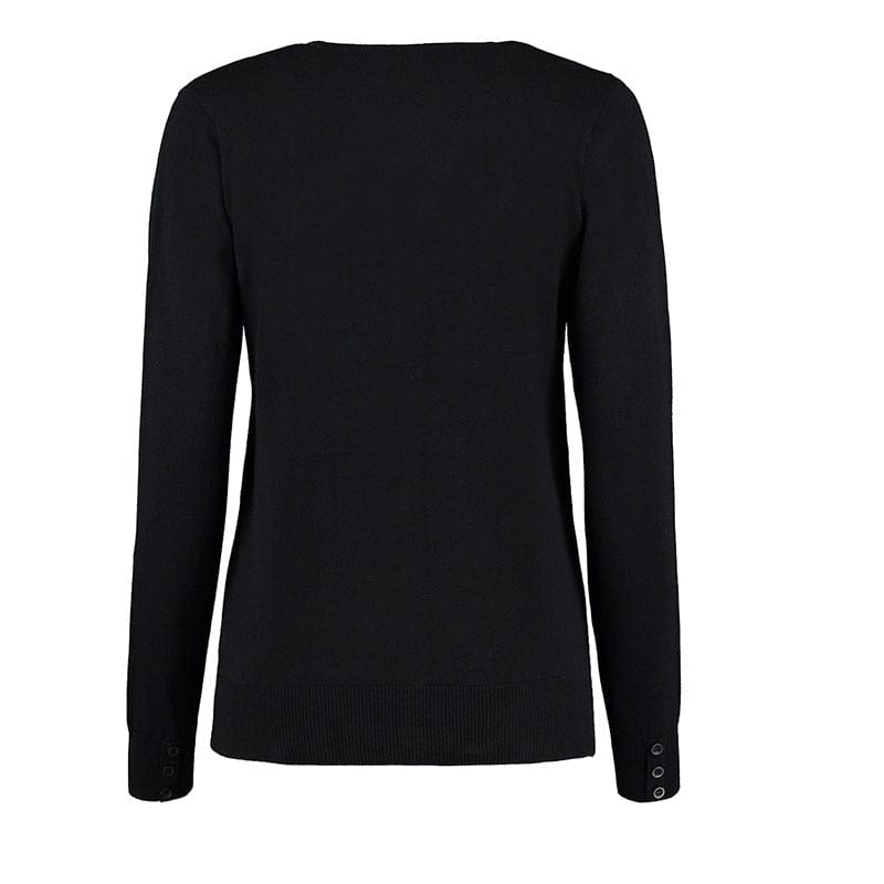 Kustom Kit KK354 Ladies' Arundel Long Sleeve V-Neck Cardigan 