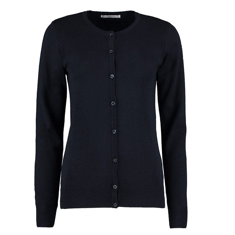 Kustom Kit KK355 Ladies' Arundel Long Sleeve Round Neck Cardigan Navy