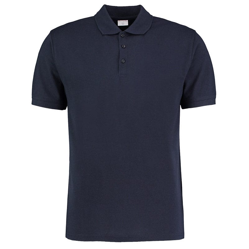 Kustom Kit KK413 Men's Slim Fit Short Sleeved Polo Shirt Navy