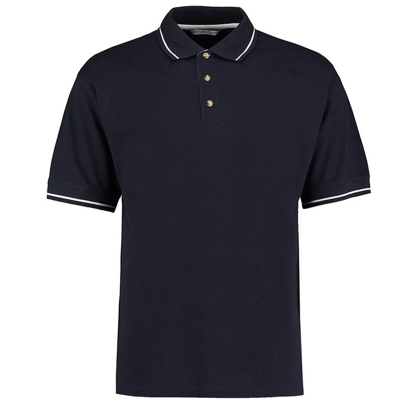 Kustom Kit KK606  Men&#39;s St.Mellion Polo Navy / White