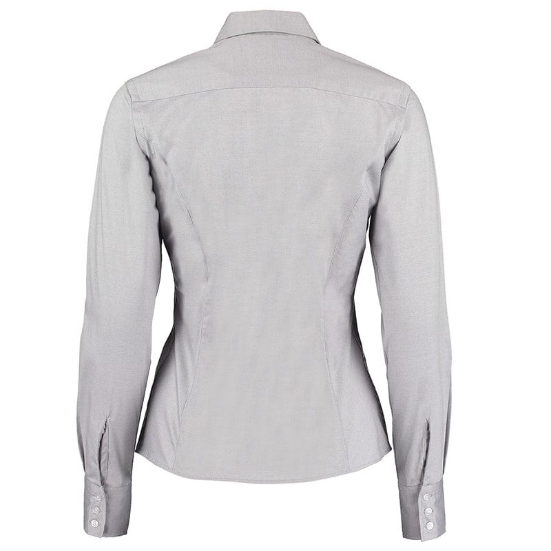 Kustom Kit KK702 Ladies&#39; Corporate Long Sleeve Oxford Shirt 
