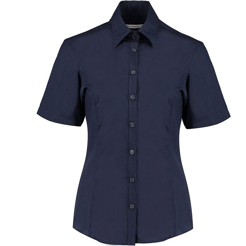 Kustom Kit KK742F Ladies' Business Shirt Dark Navy