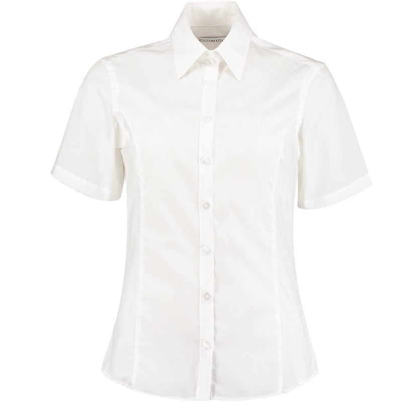 Kustom Kit KK742F Ladies' Business Shirt White
