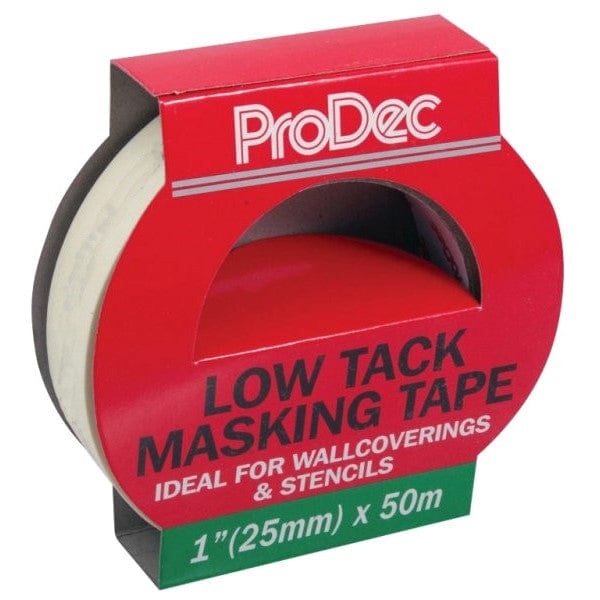 ProDec 25mm x 50m Low Tack Masking Tape