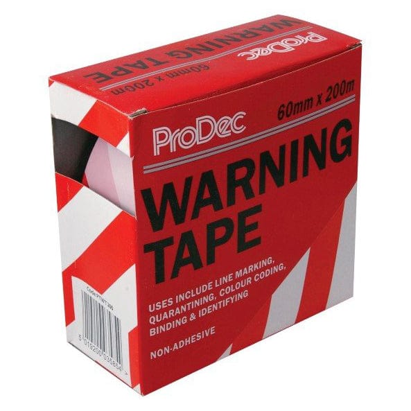 ProDec 60mm x 200m Warning Tape 