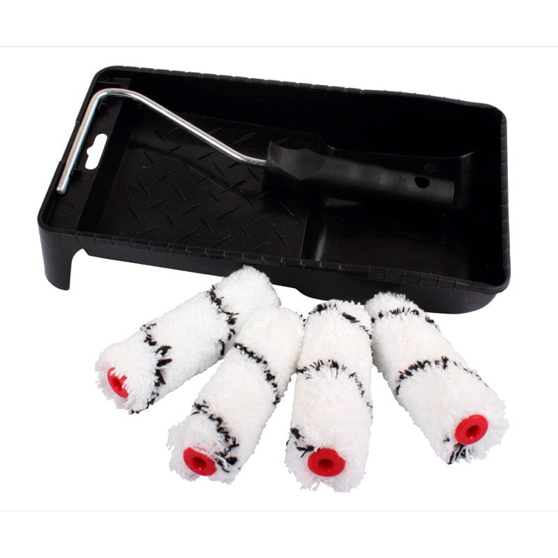 ProDec Advance 4&quot; Microfibre Roller &amp; Tray Set - 4 Pack 