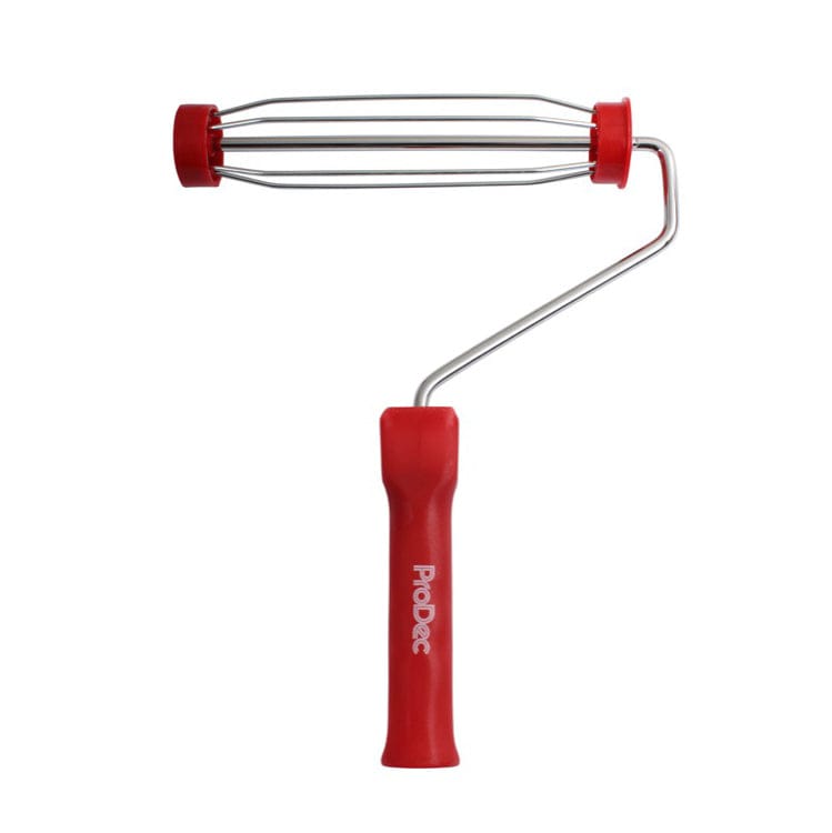 ProDec 9&quot; x 1.75&quot; Push Fit Plastic Handle Roller Frame 