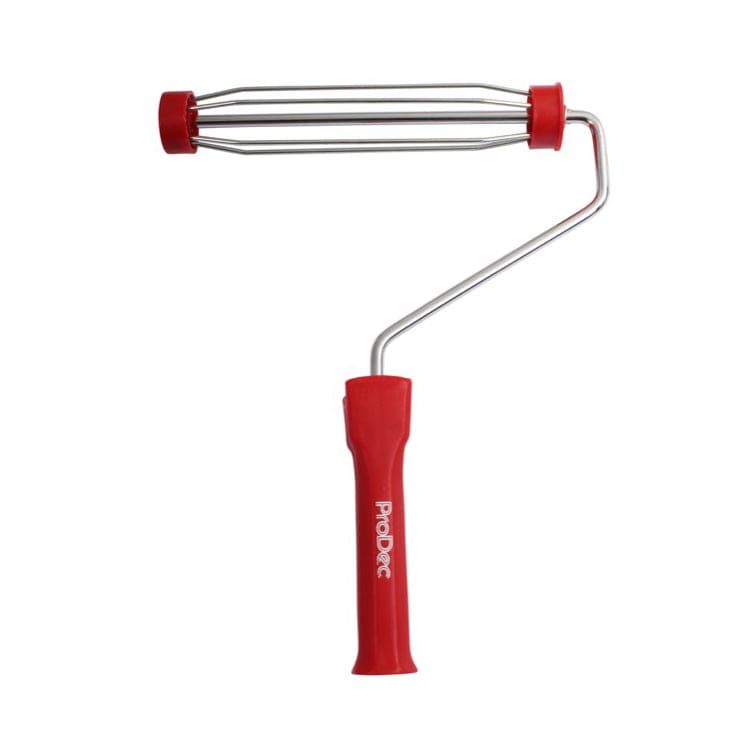 ProDec 9&quot; x 1.5&quot; Screw Fit Plastic Handle Roller Frame 