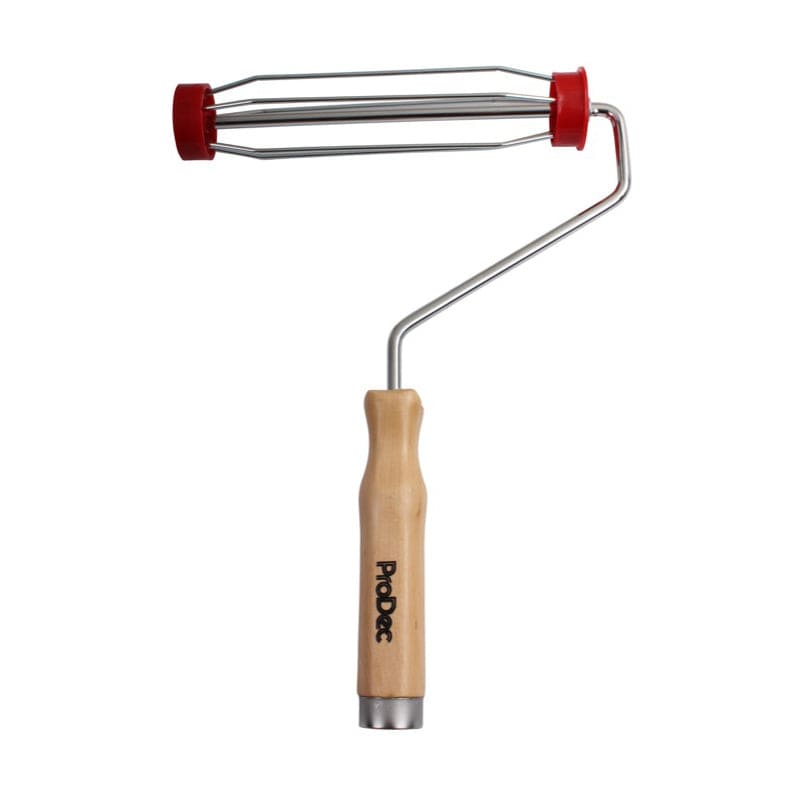 ProDec 9&quot; x 1.75&quot; Screw Fit Wooden Handle Roller Frame 