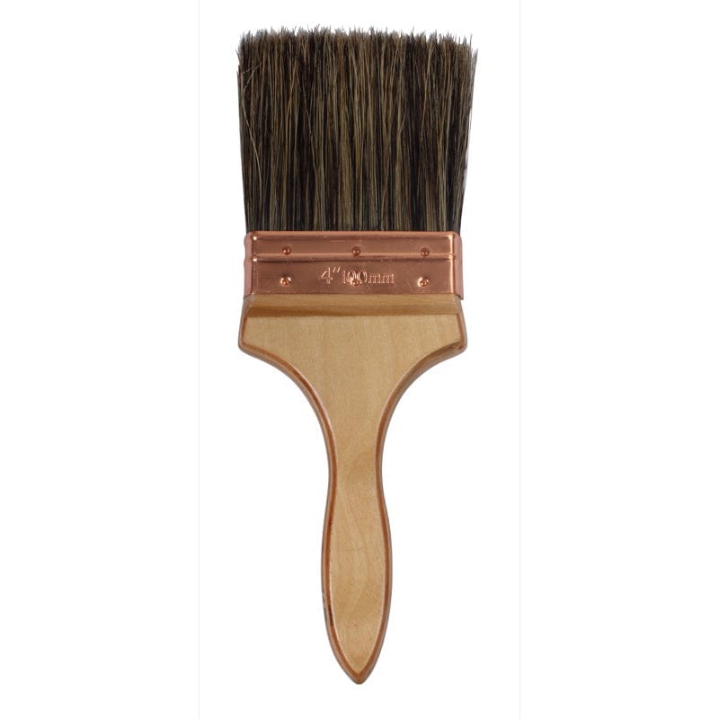 ProDec Pure Bristle Wall Brushes Copper Ferrule 4"