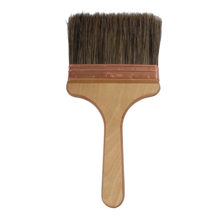 ProDec Pure Bristle Wall Brushes Copper Ferrule 7"