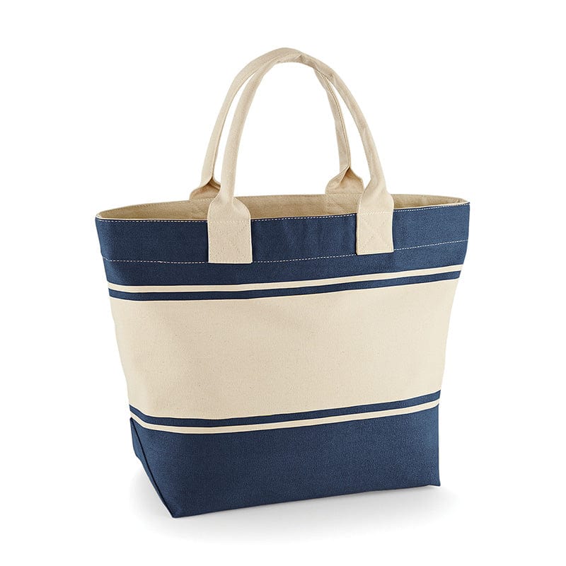 Quadra Canvas Deck Bag Navy / Natural