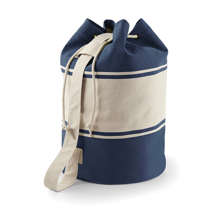 Quadra Canvas Duffel Navy / Natural