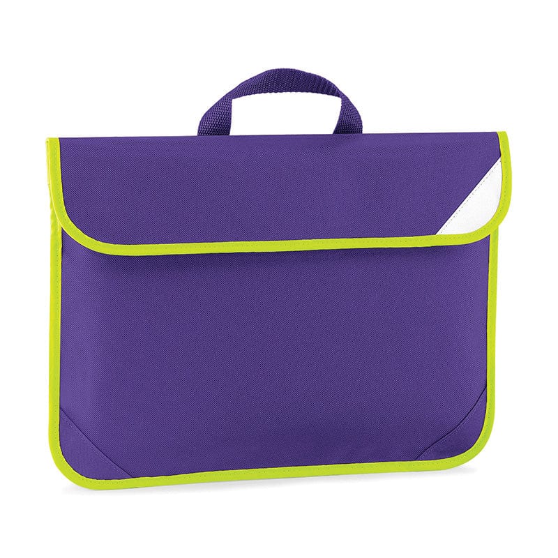 Quadra Enhanced-Viz Book Bag Purple