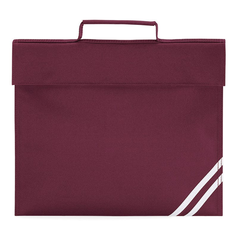 Quadra Classic Book Bag Burgundy