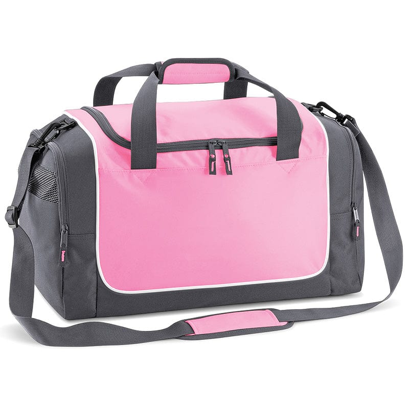 Quadra Teamwear Locker Bag Classic Pink / Graphite Grey / White