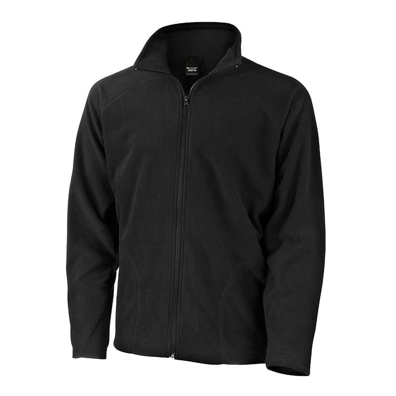 Result Core R114X Zip Up Micron Fleece Black