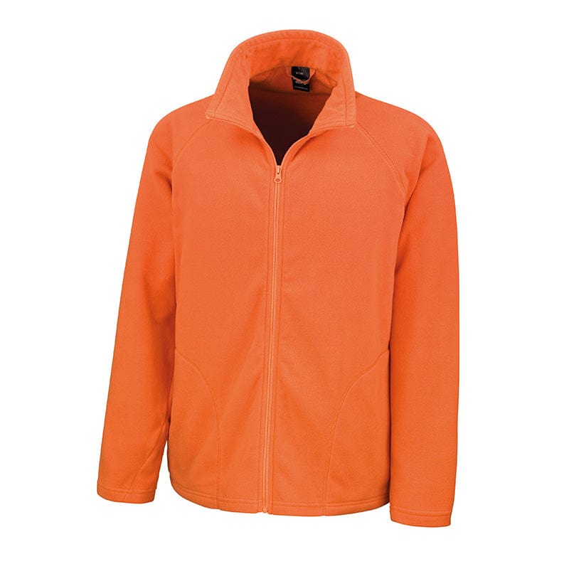 Result Core R114X Zip Up Micron Fleece Orange