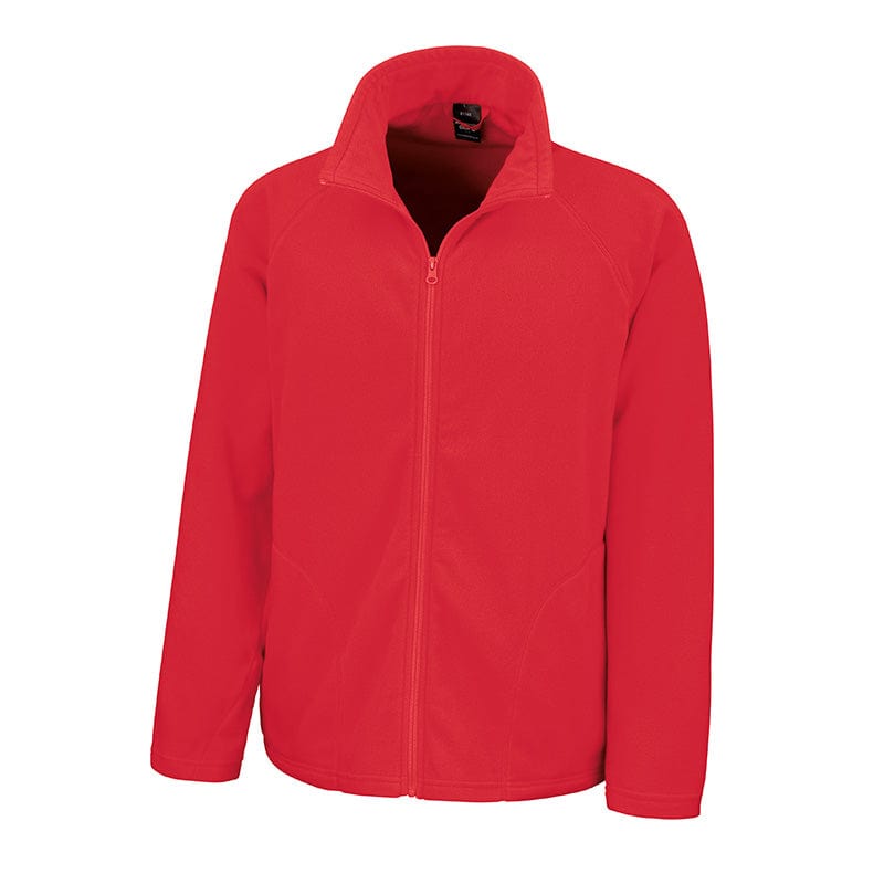 Result Core R114X Zip Up Micron Fleece Red