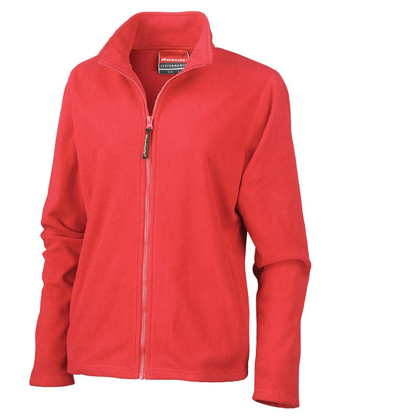 Result R115F Women's Horizon Microfleece Jacket Cardinal Red