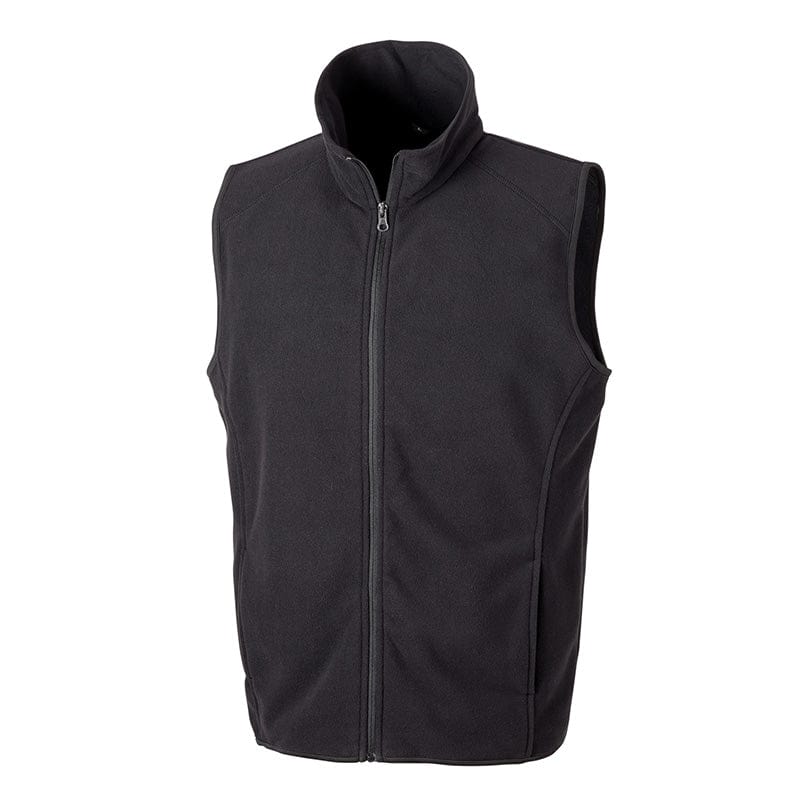 Result Core Microfleece Gilet Black