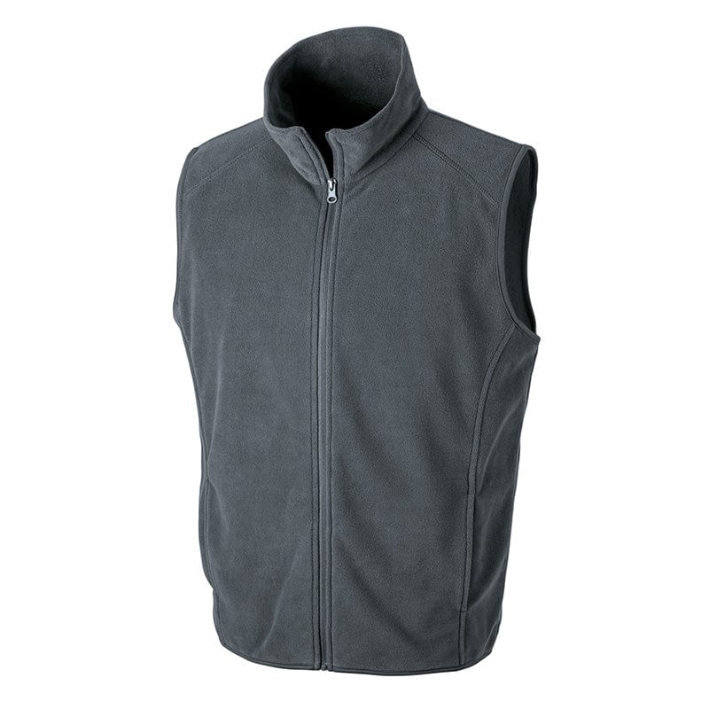 Result Core Microfleece Gilet Charcoal