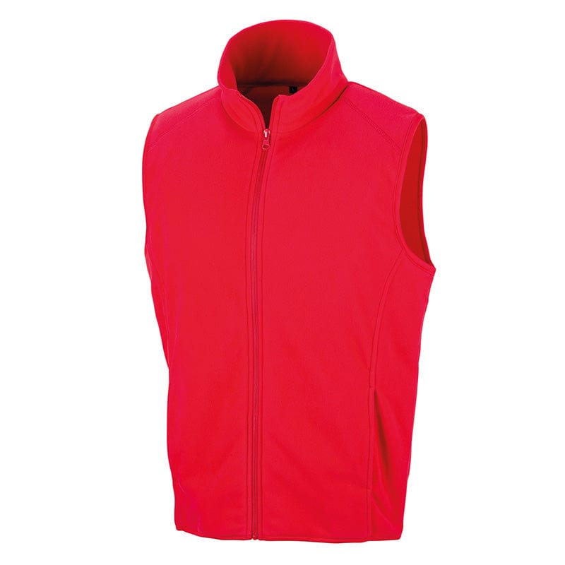 Result Core Microfleece Gilet Red