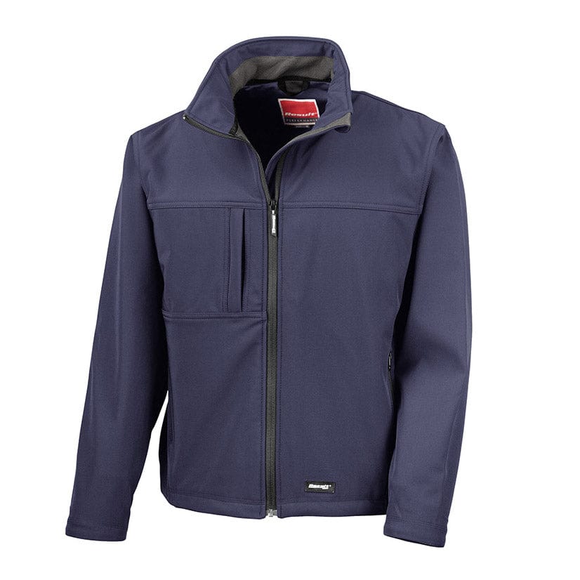 Result R121M Men's Classic Softshell Jacket PPE Work Solutions