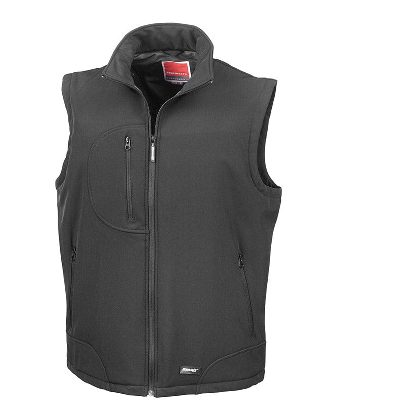 Result R123X Softshell Bodywarmer Black / Black